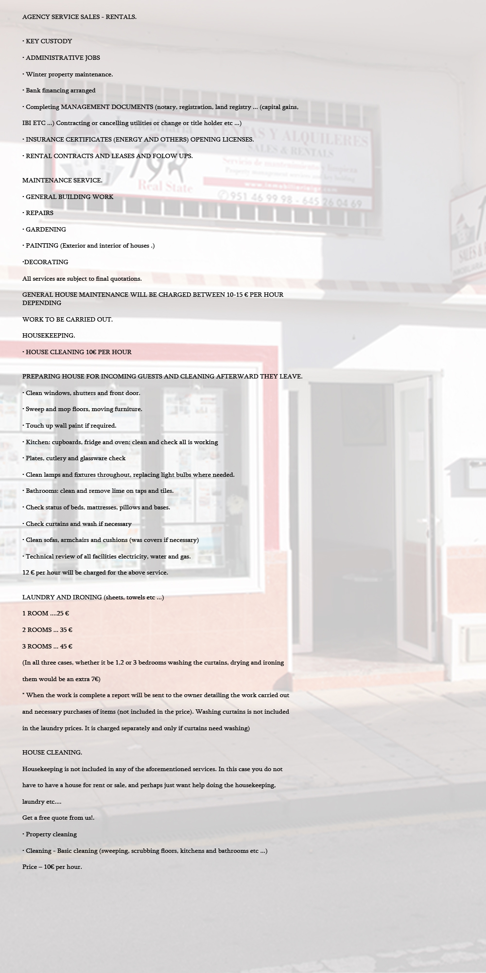 services